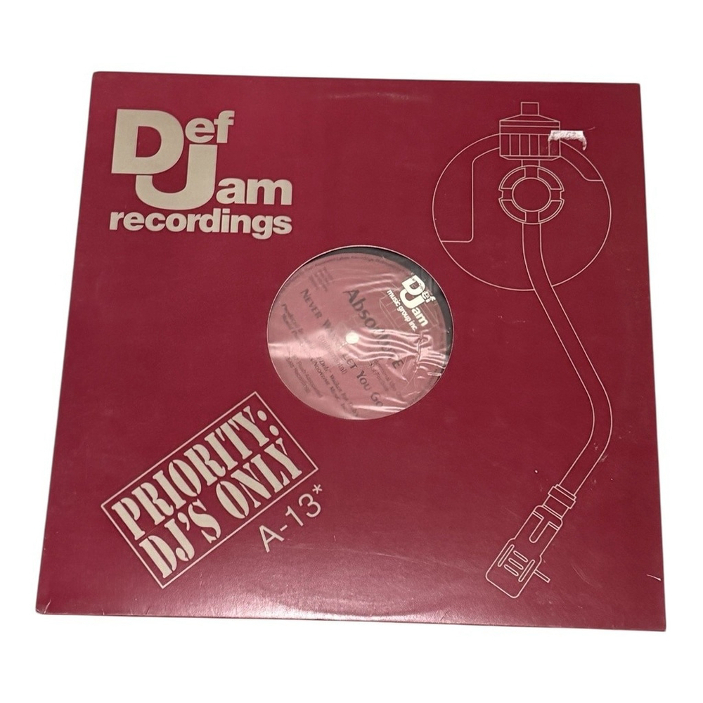 Vintage Def Jam Vinyl Absolute Never Wanna Let You Go 1997 DJ Promo Hip Hop Rap